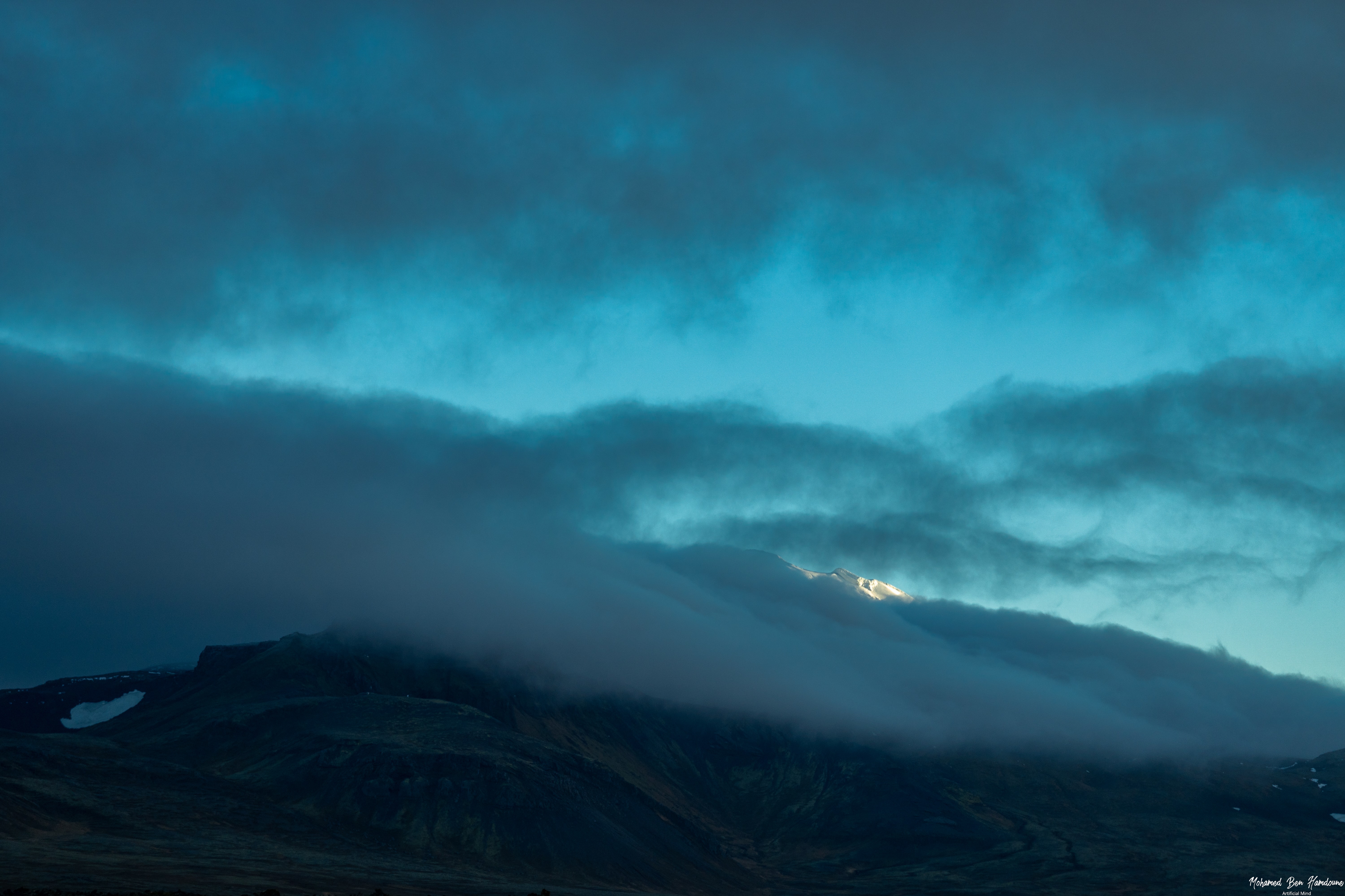 Snæfellsjökull Mountain Sunset