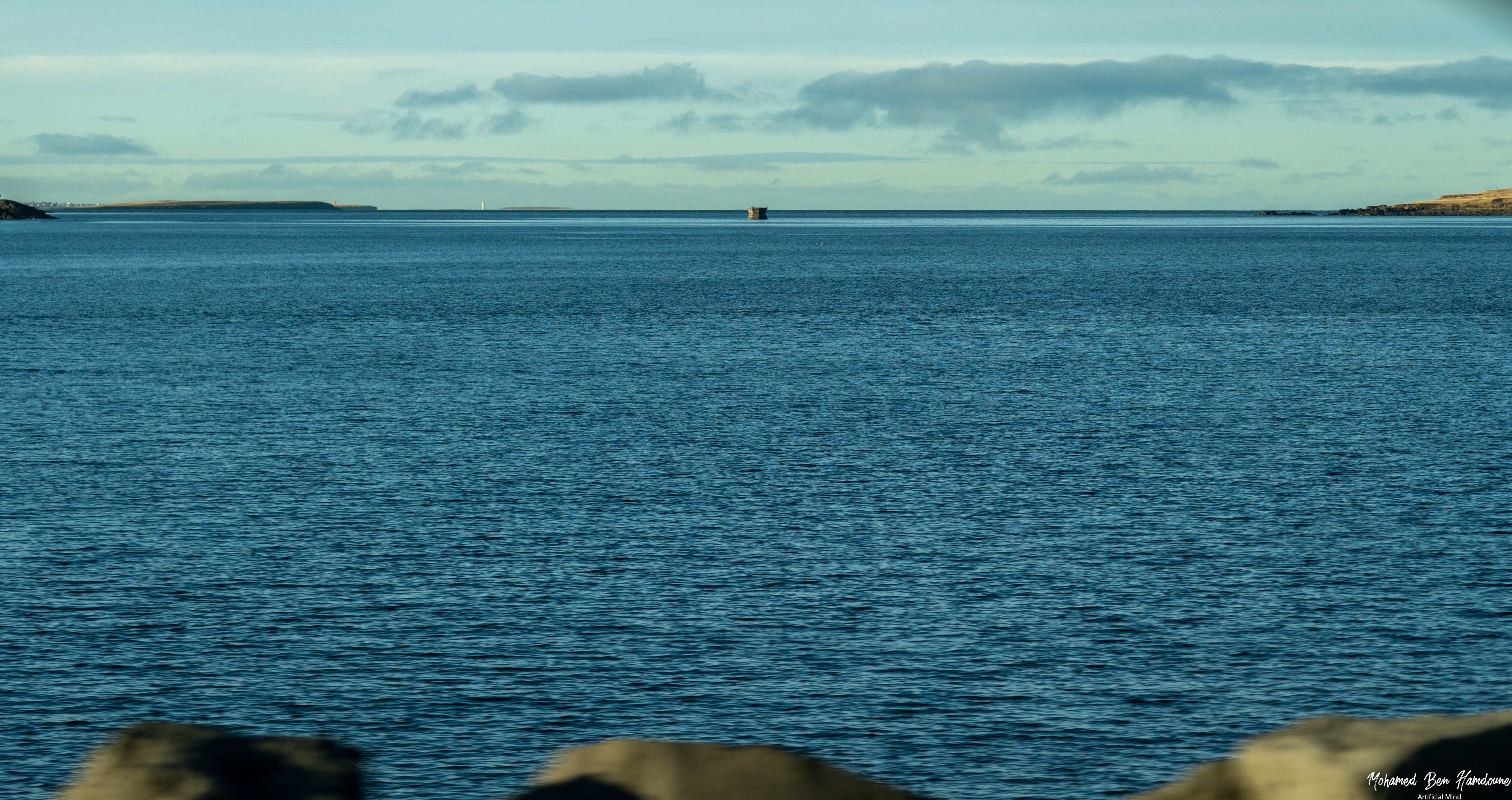 Sea view from Reykjavik