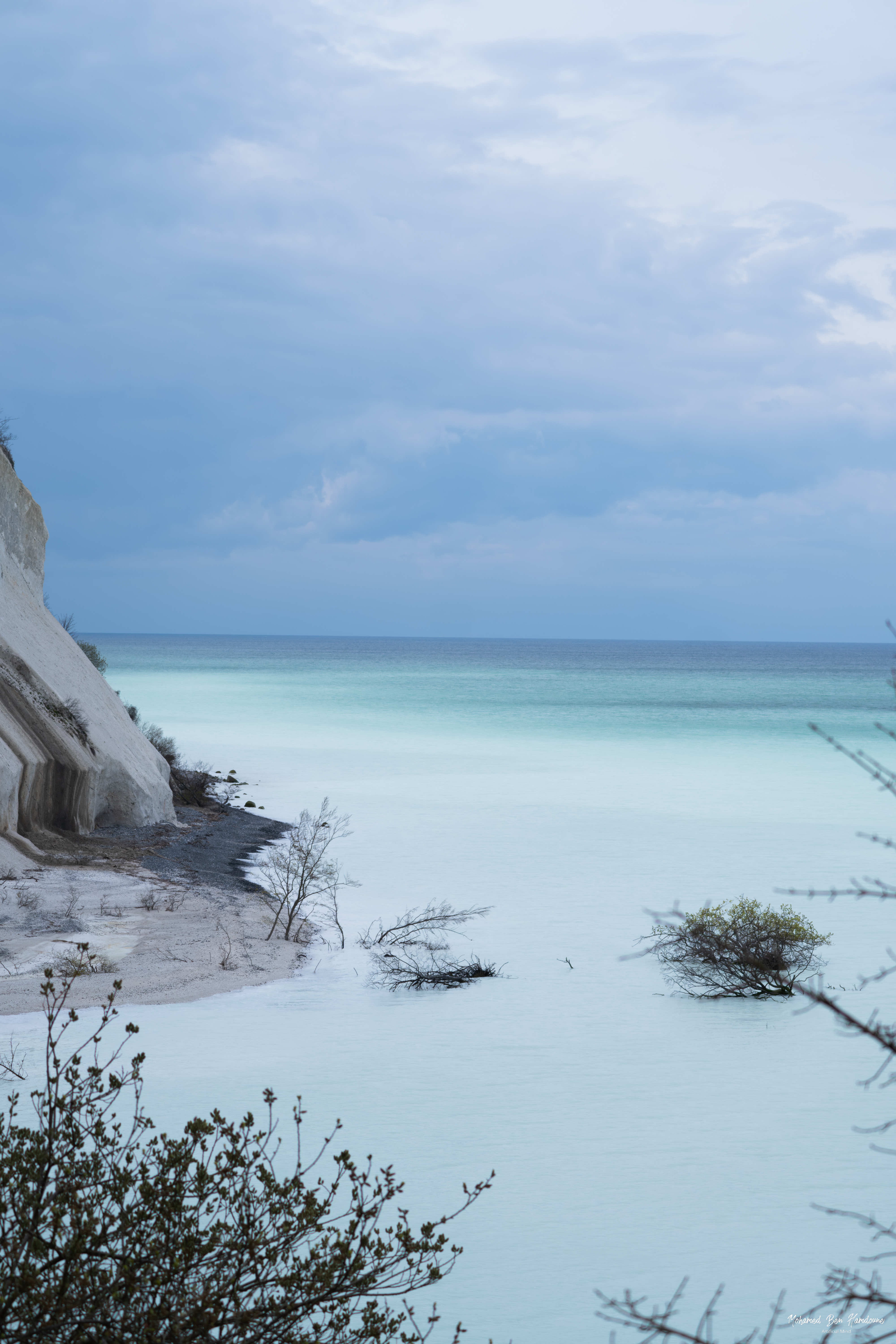 The Clear Turquoise Waters of Møns Klint