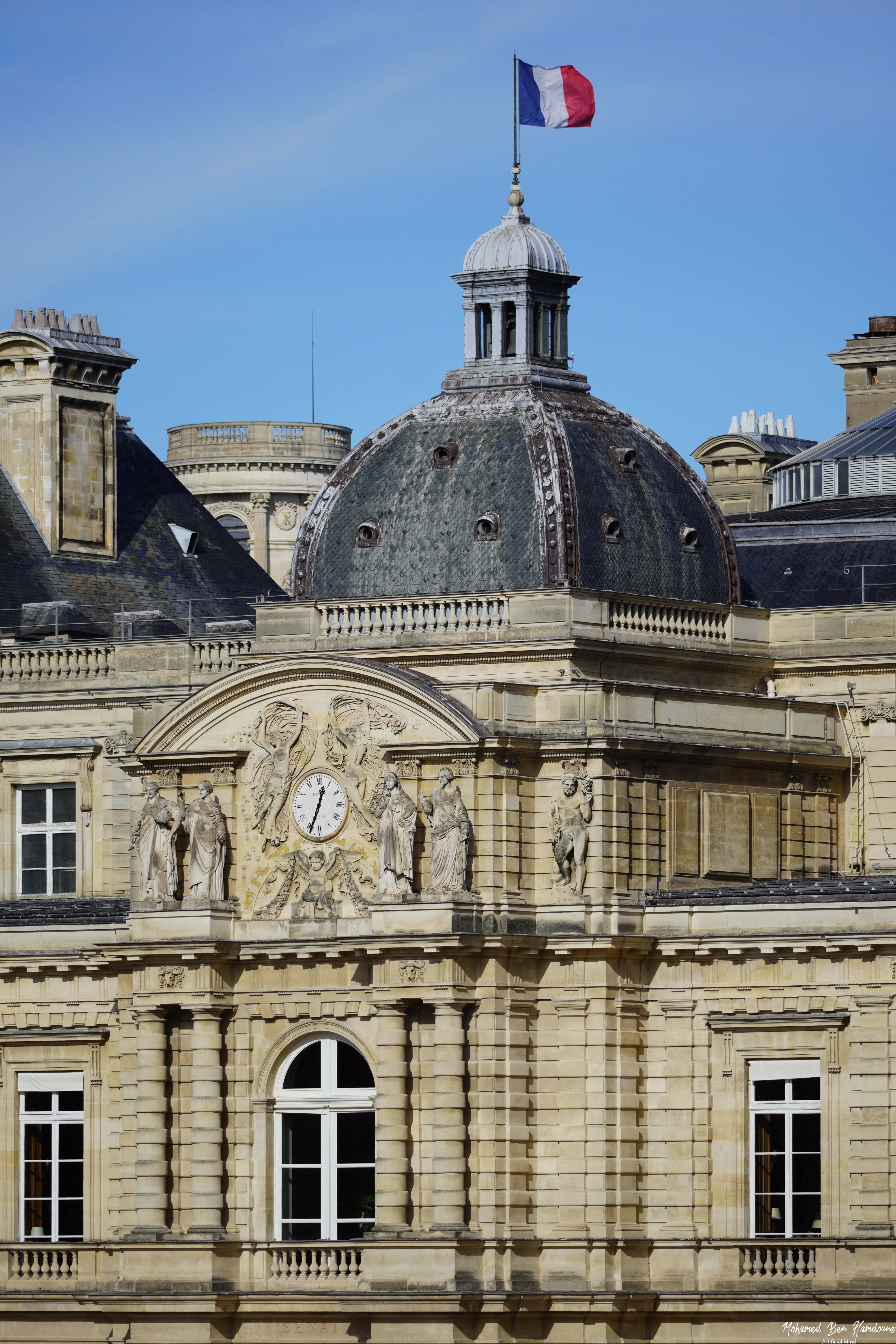 Palais du Luxembourg Clock